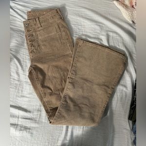 Bootcut corduroy ae pants